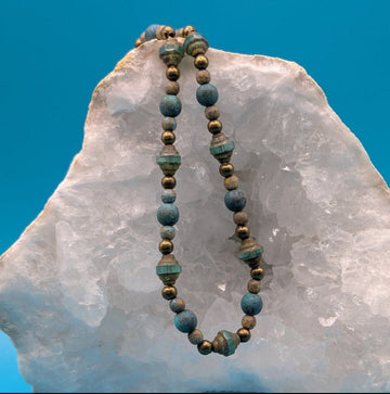 Picasso Czech Washed Necklace - NEQromance