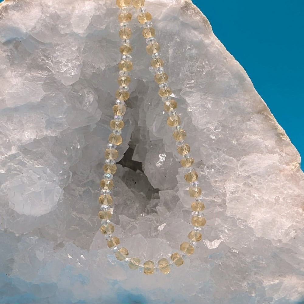 GMN5023 Citrine and Clear Quartz - Neqromance