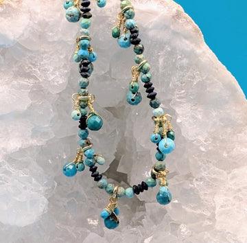 GMN5031 Turquoise Dangles - Neqromance