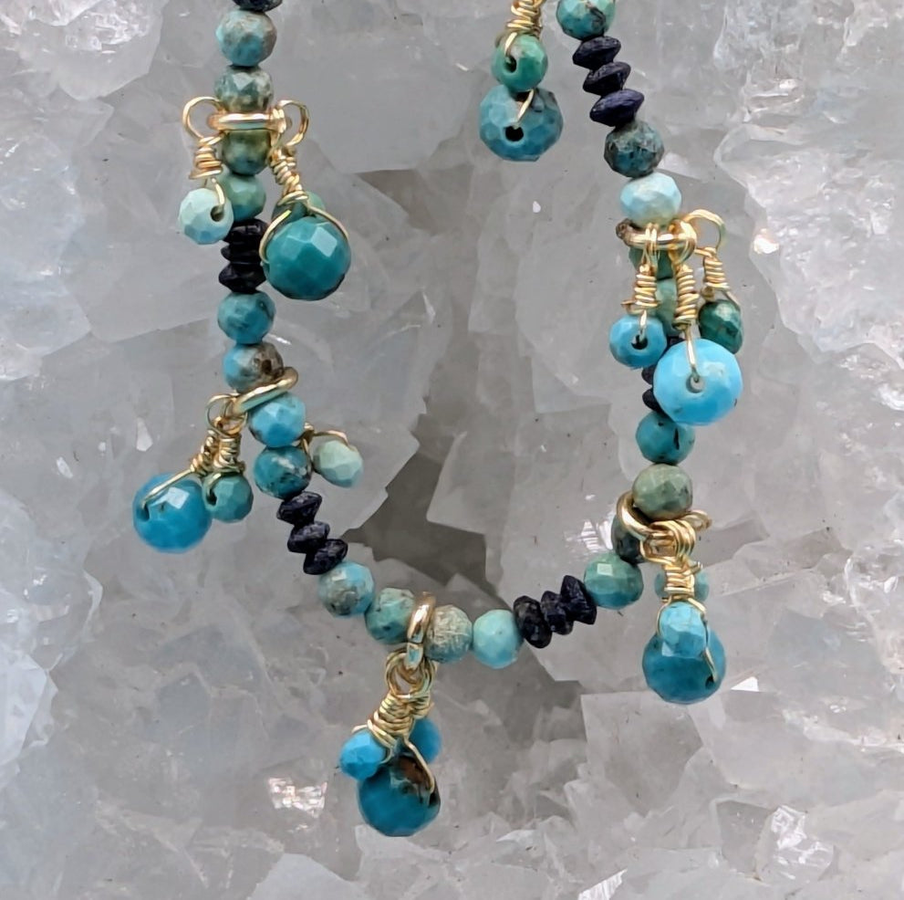 GMN5031 Turquoise Dangles - Neqromance