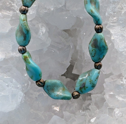 Aqua Twist Necklace - Neqromance