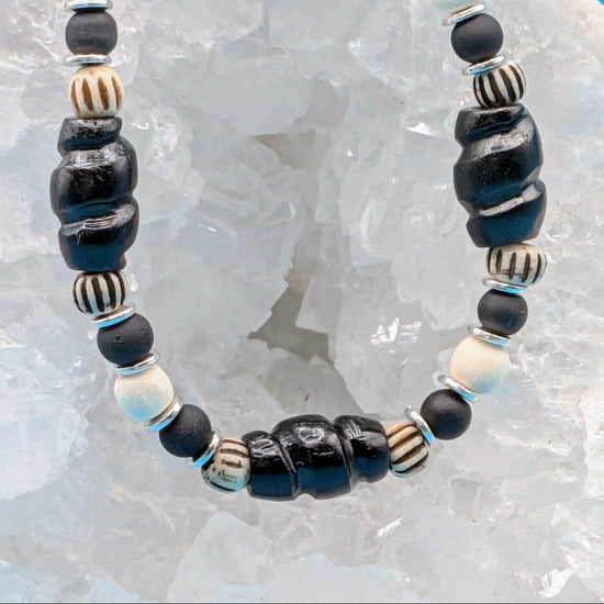 Bone Twist Necklace - Neqromance