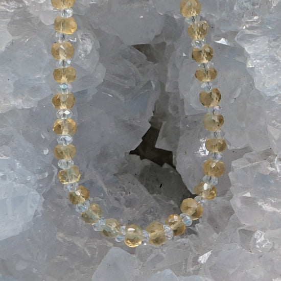 GMN5023 Citrine and Clear Quartz - Neqromance