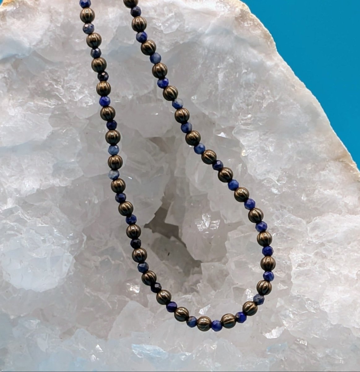Lapis Beauty Necklace - NEQromance