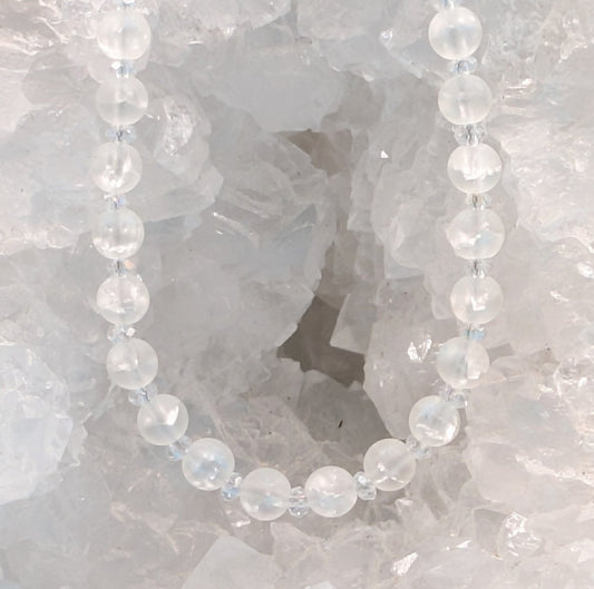Dragon vein agate necklace - Neqromance