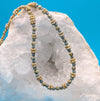 Yellow and Turquoise necklace - Neqromance