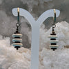 Cream & White stacked earrings - Neqromance