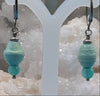 Aqua & Ammozonite earrings - Neqromance