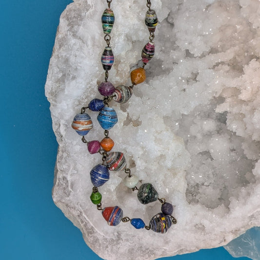 Paper Rainbow Necklace - NEQromance