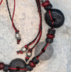 2 tone Black & Red Bracelet - Neqromance
