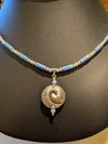 GLN4041 Blue Tube and Silver - Neqromance